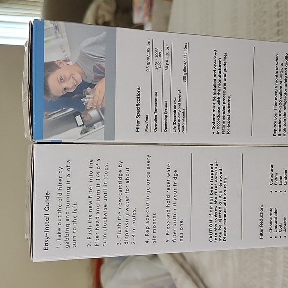 2 Pack Bristi Refrigerator Water Filter LP-1000P - Picture 5 of 8